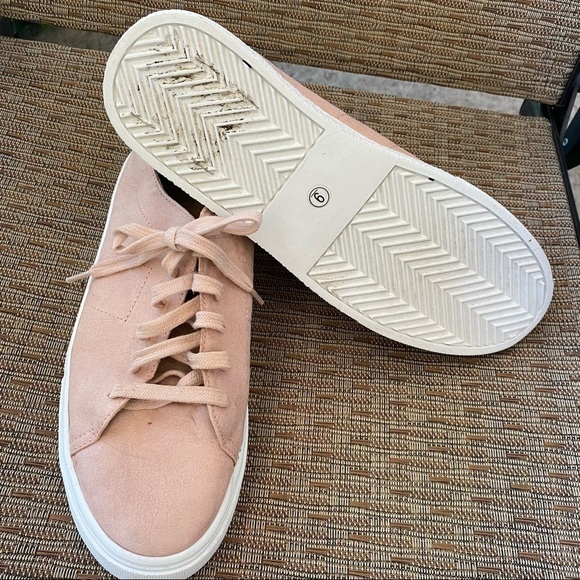 Core Blush Sueded Fabric sneakers - Picture 8 of 11